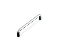 Amig - Tirador para muebles, Zamak, Níquel Cepillado, Ø8 X 96 mm, Resistente y Duradero, Fácil de Instalar, Moderno y Elegante