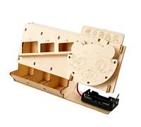 Amigable madera artesanal clasificador de monedas físicas juego de aprendizaje para el aula y el hogar, niños, estudiantes, actividades, niños, juguetes científicos