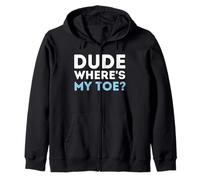Amigo ¿Dónde está mi dedo del pie? Sudadera con Capucha