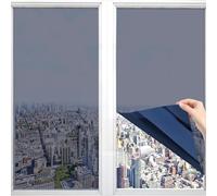 AMIGO Lámina Solar Negra para Ventanas - Protección contra el Calor y los Rayos UV - Lámina para Ventanas domésticas 44.5x200cm