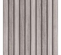 AMIGO Papel Pintado Autoadhesivo en Grano de Madera Gris Armarios y Cajones Revestimiento Removible de Imitación Madera Para Paredes 44.5x500cm