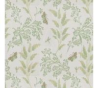 AMIGO Papel Pintado Autoadhesivo Impermeable Con Trigo Verde Dorado Y Mariposas: Diseño Bohemio Elegante Para Dormitorios, Ideal Para Decoración Moderna Y Resistente 44.5x500 cm