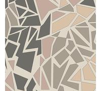 AMIGO Papel Pintado Retro Adhesivo con Motivos Geométricos Coloridos - Película de Vinilo Desmontable para muebles, Habitaciones Infantiles y Salones 44 cm x 3 m