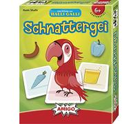 AMIGO- Schnattergei tiburón Juego de Cartas, Multicolor (02205)