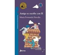 AMIGO SE ESCRIBE CON H - TORRE DE PAPEL AZUL