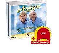 AMIGOS - 50 Jahre - Unsere Schlager von damals ...und heute! + GRATIS Amigos Basecap