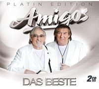 Amigos - Das Beste - Platin-Edition (2 CDs mit großen Erfolgen der Amigos) inkl. den Hits: Ich geh für dich durchs Feuer, Dann kam ein Engel, Das weiße Schiff verlässt den Hafen