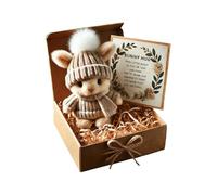 Amigos de Conejo abrazados - Material de Felpa Premium, Figura Textil esponjosa, Adorable para coleccionar Que Ofrece un Dulce Atractivo niños, niños pequeños