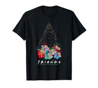 Amigos de Navidad Intercambio de Regalos de alegría Camiseta
