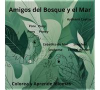 Amigos del Bosque y el Mar: Colorea y Aprende Idiomas