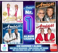 Amigos - Die Nummer 1 Alben - Der helle Wahnsinn; Mein Himmel auf Erden; Bis ans Ende der Zeit; Im Herzen jung