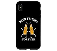 Amigos divertidos de la cerveza para siempre, Amante de la cerveza, Compañero de beber BFF Carcasa para iPhone XS Max