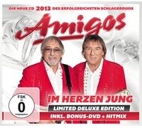 Amigos - Im Herzen jung - Deluxe Edition inkl. Hitmix & Bonus-DVD mit drei Musikclips