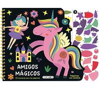 Amigos mágicos (Pegatinas con números)