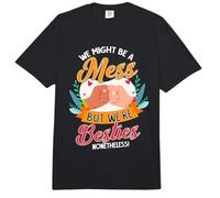 Amigos, podríamos ser un Desastre, Pero Somos Mejores Amigos, sin Embargo, BFF Comfort Colors Adult Heavyweight T-Shirt