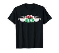 Amigos Programa de televisión Central Perk Logo Classic 1990s Sitcom Lover Camiseta