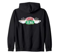 Amigos Programa de televisión Central Perk Logo Classic 1990s Sitcom Lover Sudadera con Capucha