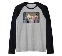 Amigos Programa de TV Chandler Monica Acción de Gracias 90 Turquía Camiseta Manga Raglan