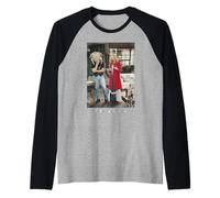 Amigos Programa de TV Joey Phoebe Acción de Gracias Turkey Fan 90s Geek Camiseta Manga Raglan