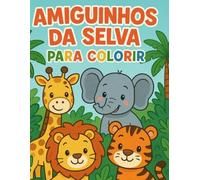 Amiguinhos da selva para colorir: Animais para colorir