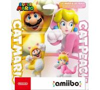 Amiibo Mario Felino y Peach Felina amiibo standard