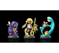 Amiibo Splatoon Inkling amarillo, Octariano azul y Cenutrin amiibo standard