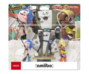 Amiibo Splatoon Raiders BigMan, Shiver y Frye amiibo standard