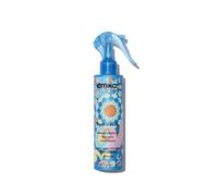 amika Acondicionador Sin Aclarado Hydro Rush - Hidratación intensa para cabello seco y rizado - Con ácido hialurónico y espino amarillo - Sin aclarado, sin residuos - Vegano, 200 ml