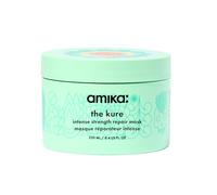 amika Mascarilla The Kure Intense Strength Repair - Reparación intensiva para cabello seco y quebradizo - Hidratación profunda y fortalecimiento - Sin parabenos ni sulfatos - Vegano, 250 ml