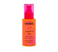 amika Superfruit Star - Aceite para el cabello ligero, suero capilar para mechones finos a gruesos, protector del calor + alisador de encrespamiento para un brillo brillante, reduce la rotura y