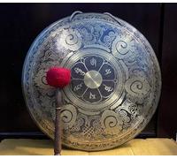 Amilav Collections 20" Tibetan handmade Gong-Deep Sound Vibration Gong-Yoga Meditation Healing Gong