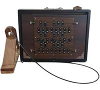 Amilav Collections Caja especial grande de 39 teclas Shruti (17 x 14 x 3 pulgadas), juego especial de 3 lengüetas, llave C a octavas de primer segundo y tercer lugar, sintonizado Sanmica pura y 432 Hz