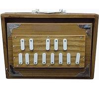 Amilav Collections Caja Shruti de 12 pulgadas, Surpet sintonizada a 432 Hz, caja Shruti de madera de teca con bolsa de transporte