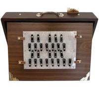 Amilav Collections Shruti - Caja especial de 25 llaves, 25 teclas especiales, 2 juegos de lengüetas, llave C a B y sintonizada a 432 Hz