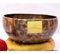 Amilav Collections Tune Full Moon - Cuenco tibetano de curación de chakras, cuenco tibetano de luna llena para cantar, hecho a mano, regalo de atención plena