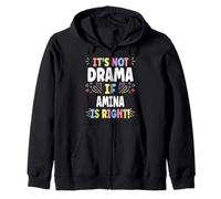 Amina Personalized Women's Gift Custom Amina Sudadera con Capucha