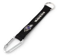 aminco NFL Baltimore Ravens Carabiner Lanyard Keychain, 5