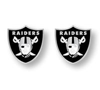 Aminco NFL Team Logo Stud Earrings Oakland Raiders by aminco