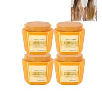 Aminoácidos Deluxe Nutrientes Cabello Proteína Crema,Nido de Pájaro Aminoácidos Super Lujoso Cuidado del Cabello,Esencia de Aminoácidos Lujo Nutritivo Crema de Proteína,Cabello encrespado y dañado (4)