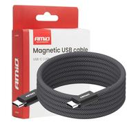 AMIO 04840 Cable USB para cargar magnético