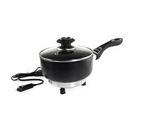 Amio Cacerola eléctrica con Tapa de Coche 18cm x 8cm 250w 24V, Multicolor, Único