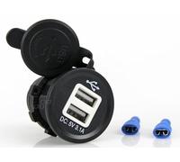 Amio Cargador Marca Modelo Cargador con 2xusb 12 / 24V Enchufe