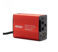 Amio Convertidor de voltaje 12V / 230V 150W / 300W 2XUSB PI01 marca