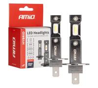 AMIO LED H1 Faros Hybrid Series 6000K Canbus 60W - Iluminación de coche potente y elegante