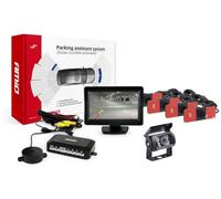Amio Sensores de estacionamiento TFT01 4.3 "con cámara HD-501-IR 4 sensores internos Negros