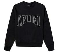Amiri Sun Graphic On Back Black Sweatshirt