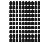 AMISENK 100 lápices capacitivos de silicona con punta de lápiz, puntas de lápiz seguras para estudiantes diseñadores, fácil de instalar, cabezales de repuesto