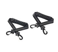 AMISENK 2 correas organizadoras de equipo de esquí con diseño acolchado antideslizante para patinaje sobre hielo, snowboard, botas de esquí, correas de transporte