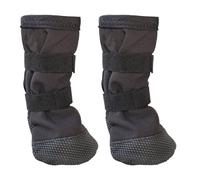 AMISENK 2 fundas protectoras transpirables con diseño de patas de perro, con diseño de suela antideslizante, con forro