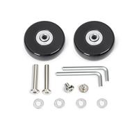 AMISENK 2 piezas de maletas giratorias silenciosas de repuesto, prácticos rodillos, accesorios de equipaje de fácil instalación, maleta de fácil instalación, Modelo 42, One Size